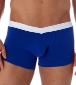 Go Softwear Cotton Lycra Square-Cut V-Boxer Brief